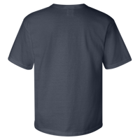 Champion Unisex Heritage Jersey T-Shirt, Navy, Back view