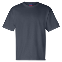 Champion Unisex Heritage Jersey T-Shirt, Navy, Front view