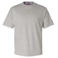 Champion Unisex Heritage Jersey T-Shirt, Oxford Grey, Front view