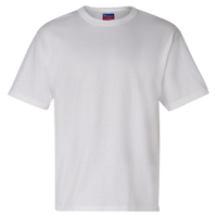 Champion Unisex Heritage Jersey T-Shirt, White, Front view