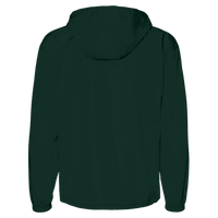 Champion Unisex Packable Anorak Jacket, Dark Green, Back view