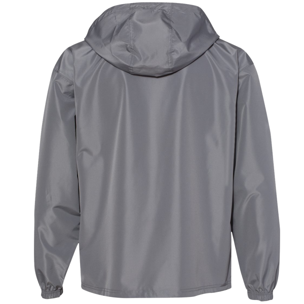 Champion Unisex Packable Anorak Jacket, Graphite, Back view