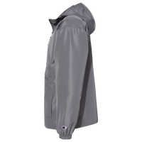 Champion Unisex Packable Anorak Jacket, Graphite, Left Sleeve view