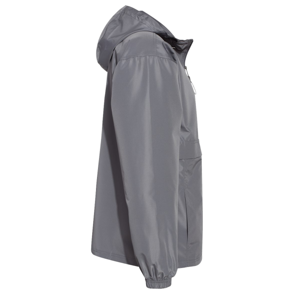 Champion Unisex Packable Anorak Jacket, Graphite, Right Sleeve view