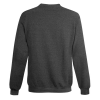 Champion Unisex Powerblend® Crewneck Sweatshirt, Charcoal Heather, Back view