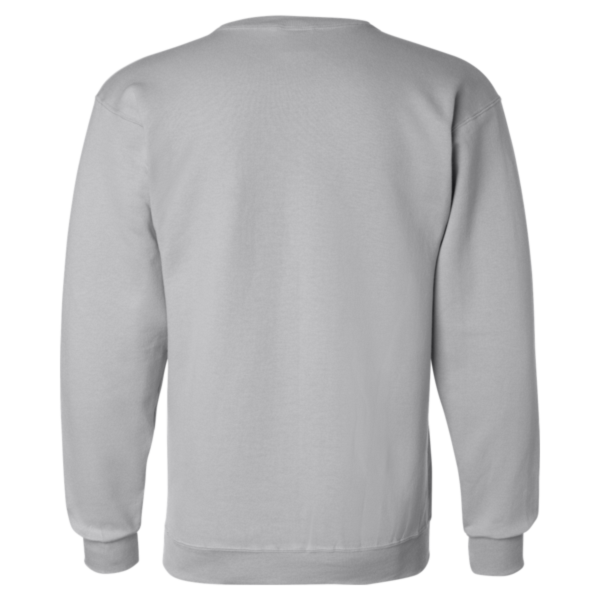 Champion Unisex Powerblend® Crewneck Sweatshirt, Light Steel, Back view