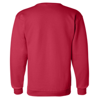 Champion Unisex Powerblend® Crewneck Sweatshirt, Scarlet, Back view