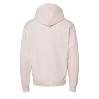 Champion Unisex Powerblend® Hooded Sweatshirt, Body Blush, Back view