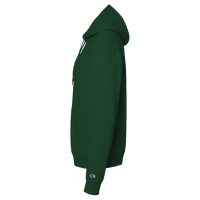 Champion Unisex Powerblend® Hooded Sweatshirt, Dark Green, Left Sleeve view