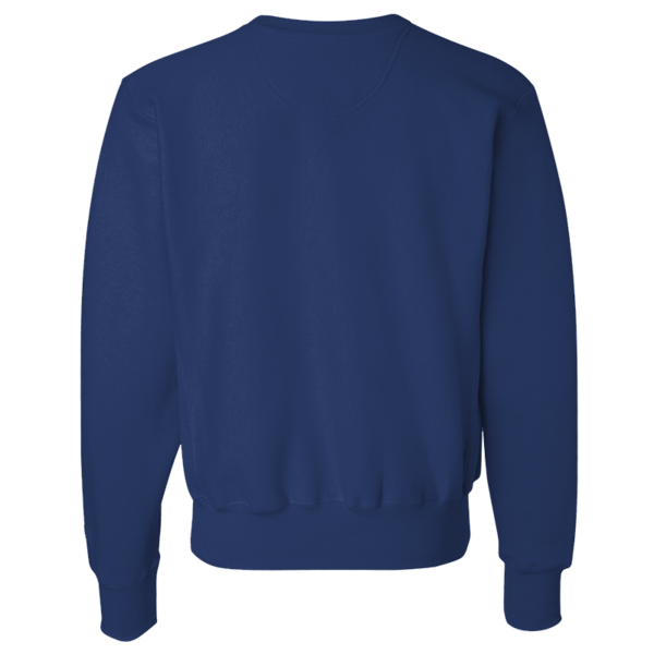 Champion Unisex Reverse Weave® Crewneck Sweatshirt, Athletic Royal, Back view