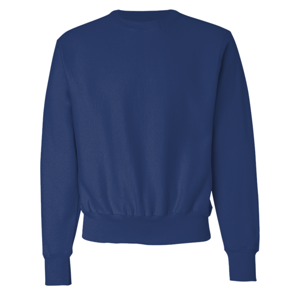 Champion Unisex Reverse Weave® Crewneck Sweatshirt, Athletic Royal, Front view