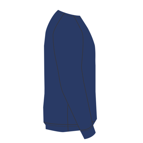 Champion Unisex Reverse Weave® Crewneck Sweatshirt, Athletic Royal, Right Side view