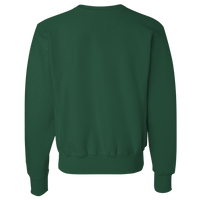 Champion Unisex Reverse Weave® Crewneck Sweatshirt, Dark Green, Back view