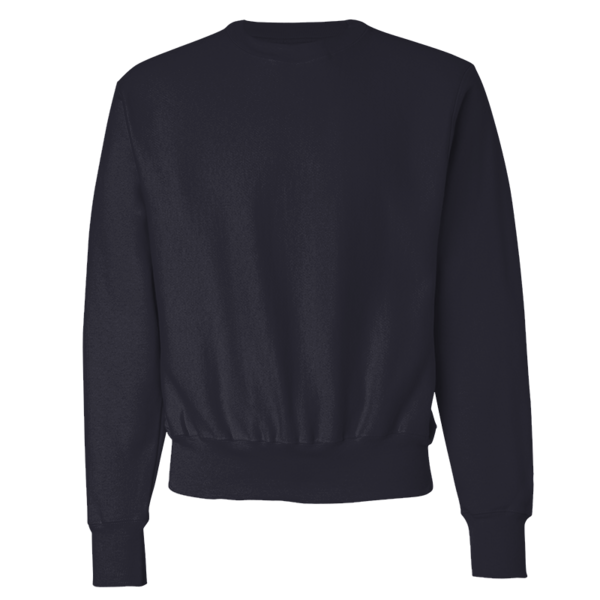 Champion Unisex Reverse Weave® Crewneck Sweatshirt, Navy, Front view