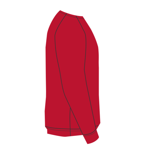 Champion Unisex Reverse Weave® Crewneck Sweatshirt, Scarlet, Right Side view