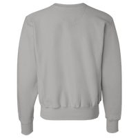 Champion Unisex Reverse Weave® Crewneck Sweatshirt, Silver Grey, Back view
