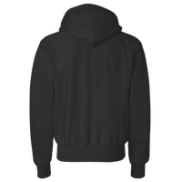 Champion Unisex Reverse Weave® Hooded Sweatshirt, Charcoal Heather, Back view