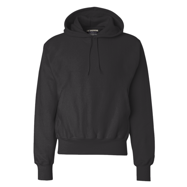 Champion Unisex Reverse Weave® Hooded Sweatshirt, Charcoal Heather, Front view