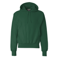 Champion Unisex Reverse Weave® Hooded Sweatshirt, Dark Green, Front view