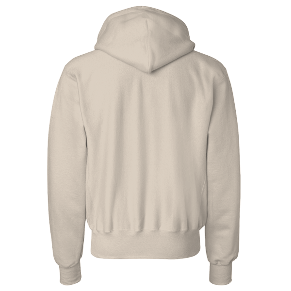 Champion Unisex Reverse Weave® Hooded Sweatshirt, Sand, Back view