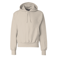 Champion Unisex Reverse Weave® Hooded Sweatshirt, Sand, Front view