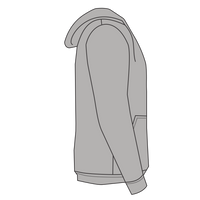 Champion Unisex Reverse Weave® Hooded Sweatshirt, Silver Grey, Right Sleeve view