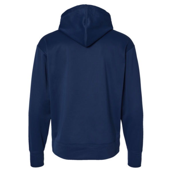 Champion Unisex Sport Hooded Sweatshirt, Athletic Navy, Back view