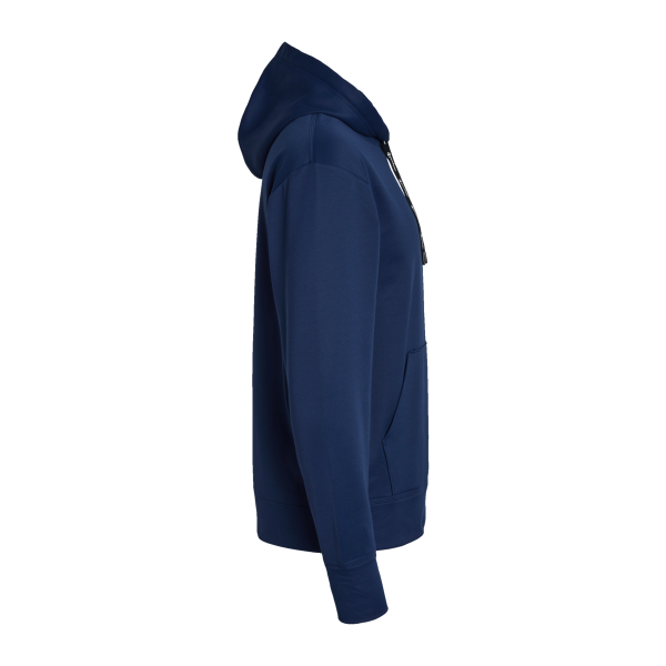 Champion Unisex Sport Hooded Sweatshirt, Athletic Navy, Right Sleeve view