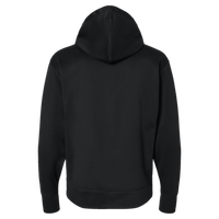 Champion Unisex Sport Hooded Sweatshirt, Black, Back view