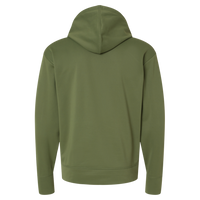 Champion Unisex Sport Hooded Sweatshirt, Fresh Olive, Back view