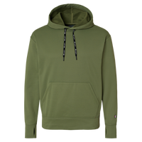 Champion Unisex Sport Hooded Sweatshirt, Fresh Olive, Front view