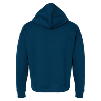Champion Women's Powerblend® Hooded Sweatshirt, Late Night Blue, Back view