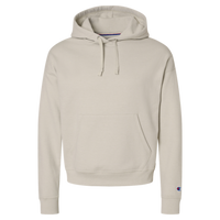 Champion Women's Powerblend® Hooded Sweatshirt, Sand, Front view