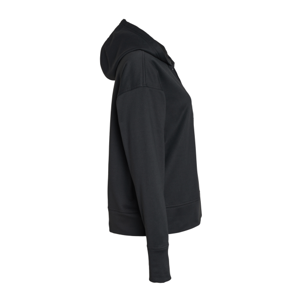 Champion Women's Sport Hooded Sweatshirt, Black, Right Sleeve view
