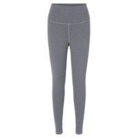 Champion Women's Sport Soft Touch Leggings, Ebony Heather, Front view