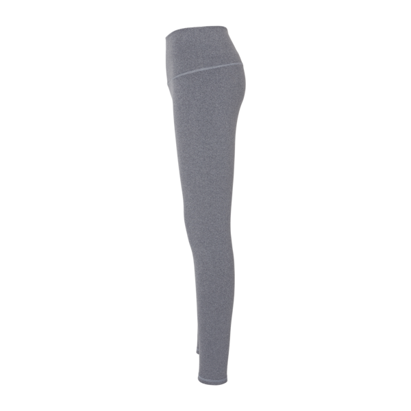 Champion Women's Sport Soft Touch Leggings, Ebony Heather, Left Side view