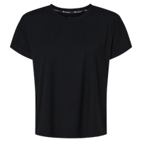 Champion Women's Sport Soft Touch T-Shirt, Black, Front view
