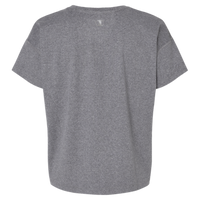 Champion Women's Sport Soft Touch T-Shirt, Ebony Heather, Back view