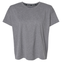 Champion Women's Sport Soft Touch T-Shirt, Ebony Heather, Front view