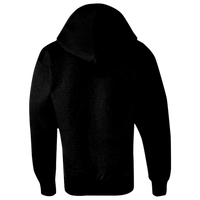 Champion Youth Powerblend® Hooded Sweatshirt, Black, Back view