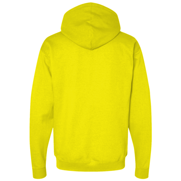 Colortone Unisex Tie-Dyed Hooded Sweatshirt, Neon Rainbow, Back view