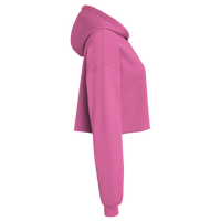 Colortone Women's Tie-Dyed Crop Hooded Sweatshirt, Cotton Candy, Right Sleeve view