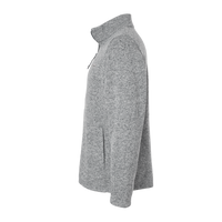 Columbia Men's Alto Pass™ Fleece Full-Zip Jacket, City Grey Heather, Left Sleeve view