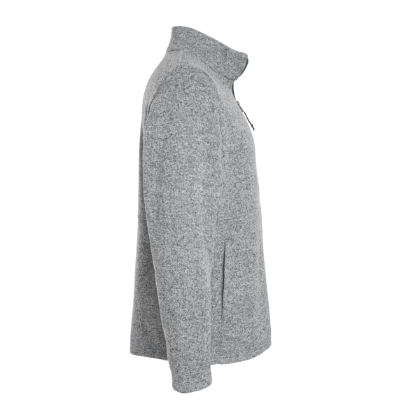 Columbia Men's Alto Pass™ Fleece Full-Zip Jacket, City Grey Heather, Right Sleeve view