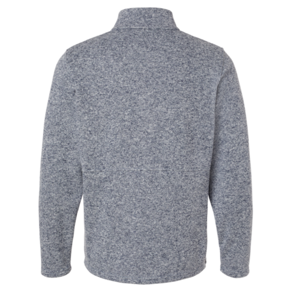 Columbia Men's Alto Pass™ Fleece Full-Zip Jacket, Dark Mountain Heather, Back view