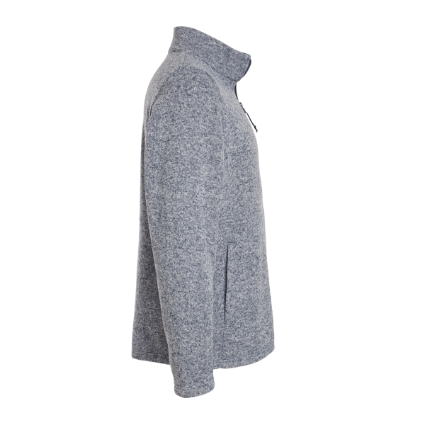 Columbia Men's Alto Pass™ Fleece Full-Zip Jacket, Dark Mountain Heather, Right Sleeve view