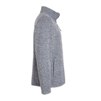 Columbia Men's Alto Pass™ Fleece Full-Zip Jacket, Dark Mountain Heather, Right Sleeve view