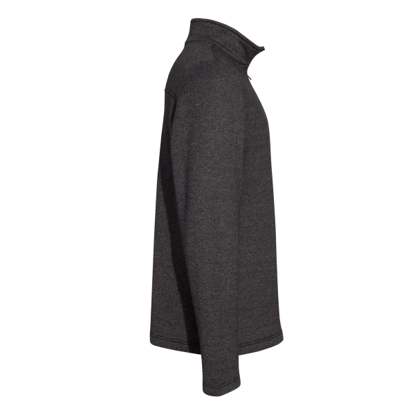 Columbia Men's Great Hart Mountain™ III Half-Zip Pullover, Black Heather, Right Sleeve view