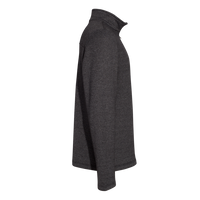 Columbia Men's Great Hart Mountain™ III Half-Zip Pullover, Black Heather, Right Sleeve view
