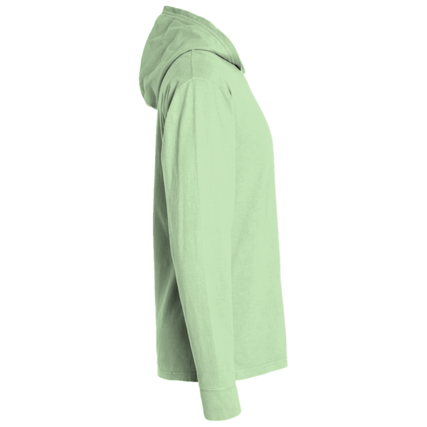 Columbia Men's PFG Terminal Tackle™ Hooded Long Sleeve T-Shirt, Key West / Cool Grey, Right Sleeve view